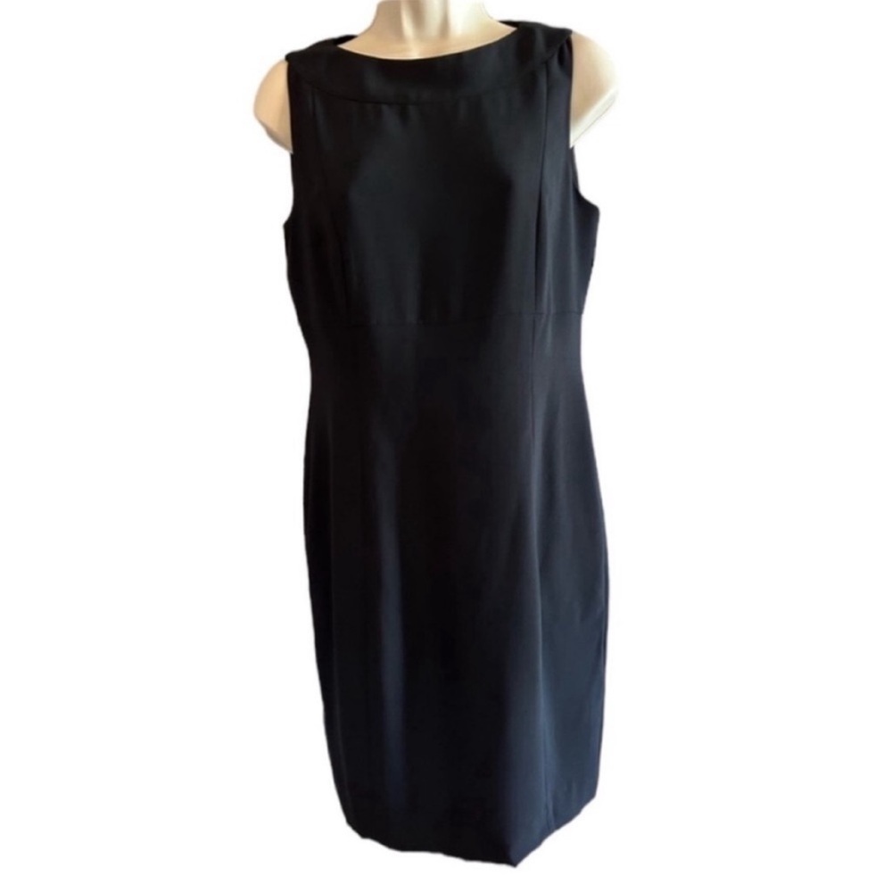 Pendleton NWT Black Sheath Midi Dress Sleeveless for Cocktail